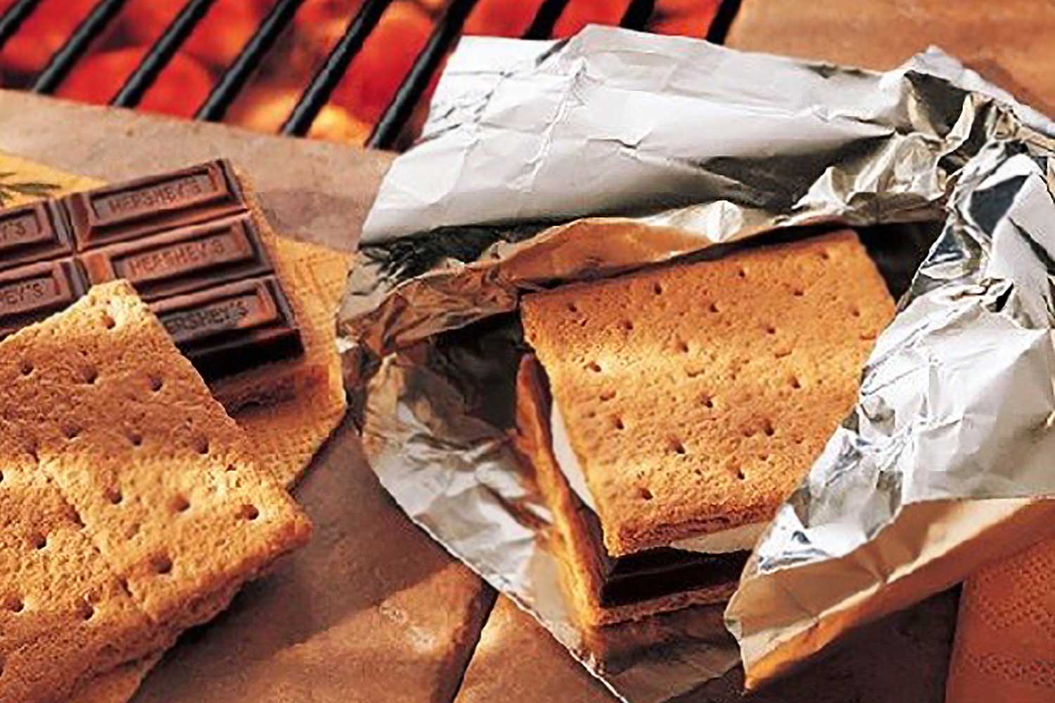 Easy Grilled S'mores