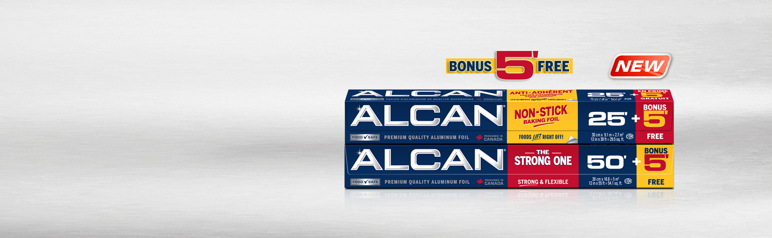 GET TRUSTED ALCAN FOILS AT INCREDIBLE VALUE