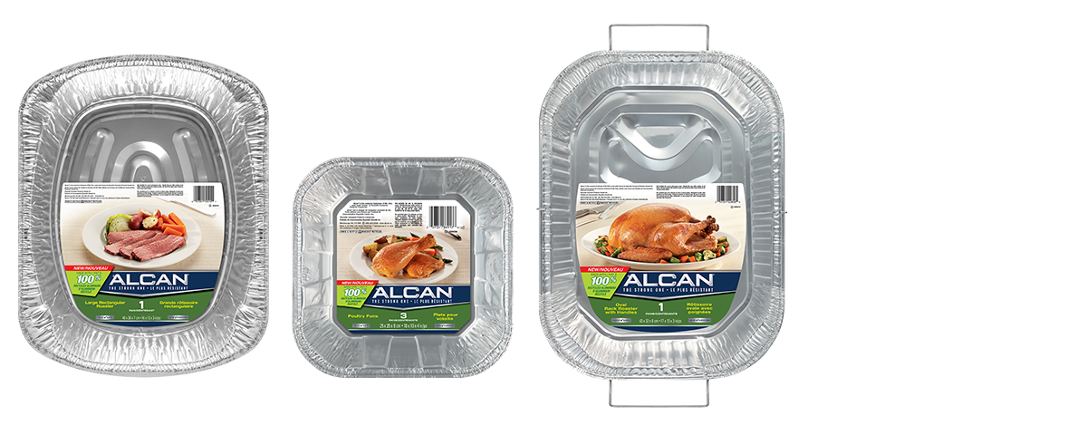 ALCAN 100% Recycled Bakeware - Roasting Trays